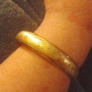 Princess Mara by Marathon 12K GF Hinged Bracelet